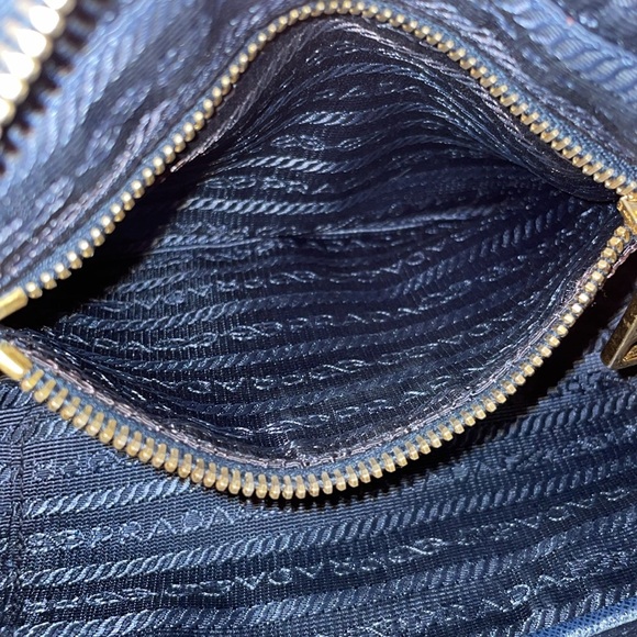 Prada Dark Navy Blue Nylon Camera Bag - Picture 12 of 16